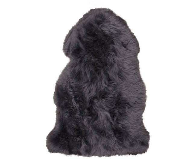 Alfombra Asimétrica Lambskin Gris