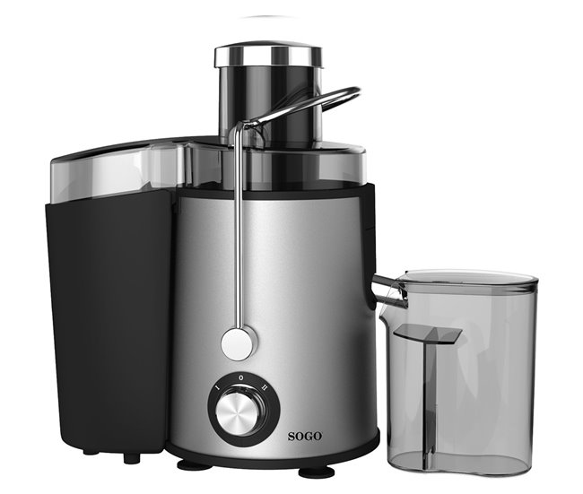 SOGO EXPRIMIDORA ACERO-600w Plateado