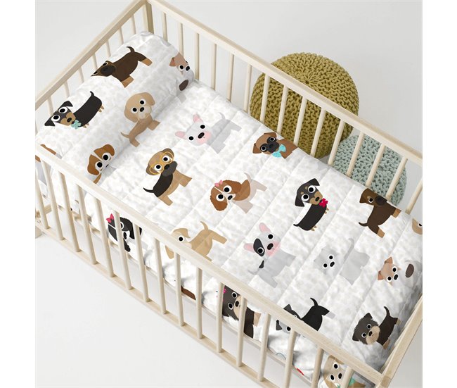 Dogs Colcha Multicolor