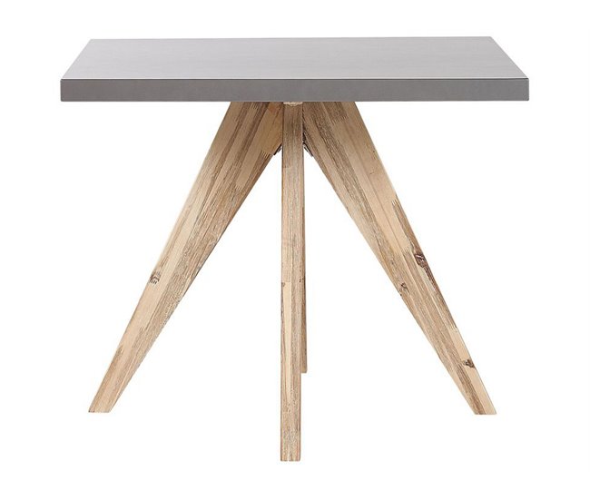 Beliani Conjunto de comedor OLBIA Crema