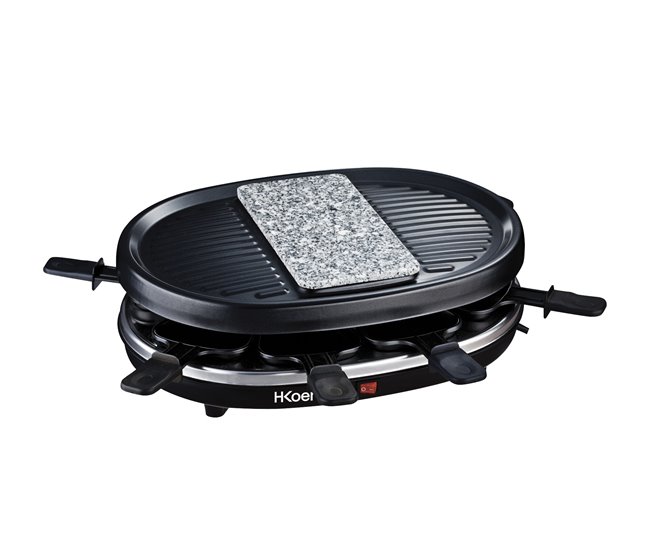 Raclette 8 Personas Rp80 H.koenig Negro