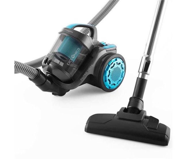 Aspirador de trineo Orbegozo AP 8030 800W sin bolsa 2L Negro