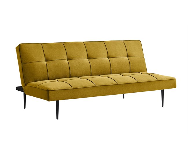 Sofá cama 3 plazas BOWY Amarillo