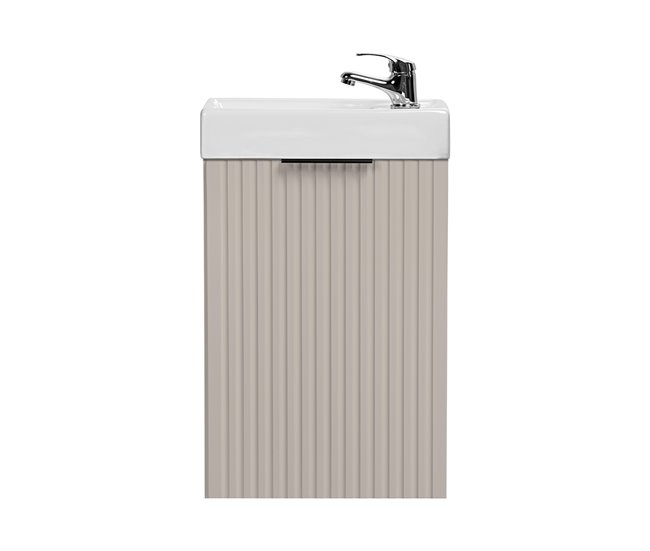 Mueble lavamanos 1 puerta Adriel Beige