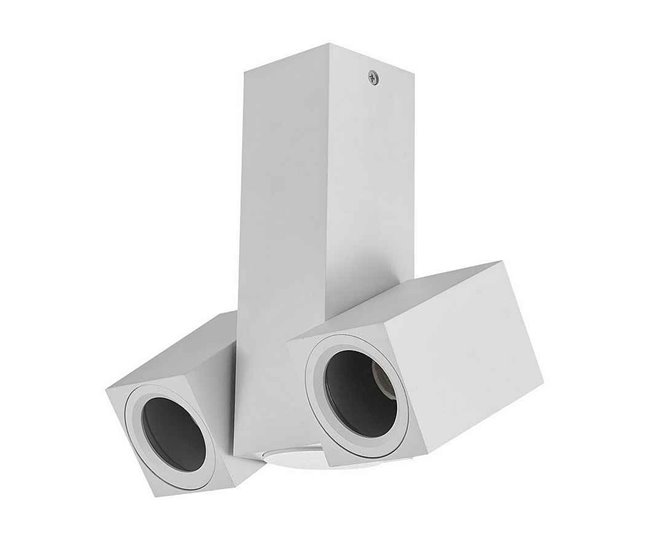 Foco Aluminio Serie Nerja Blanco