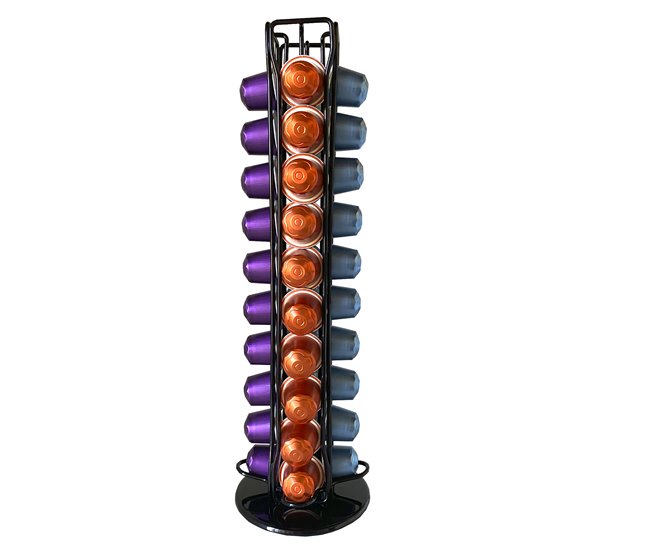 Organizador para Capsulas de Cafe Nespresso 40 Capsulas Negro