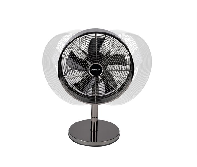Ventilador de mesa LIFETIMEAIR 871125219571 Inox
