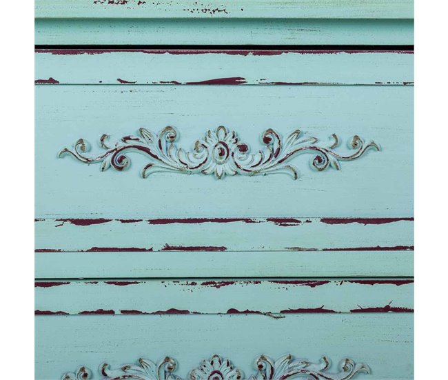 Cómoda de madera Azul