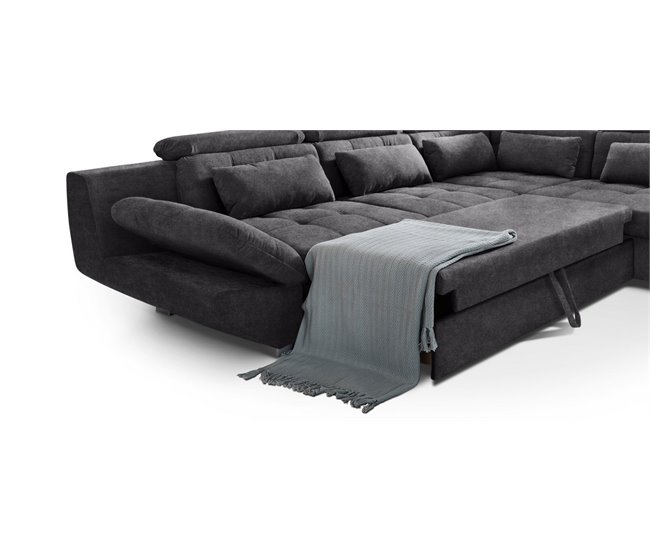 Rinconera convertible en cama ETERNITY Antracita
