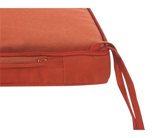 Beliani Cojín de asiento VIVARA 108x45 Rojo