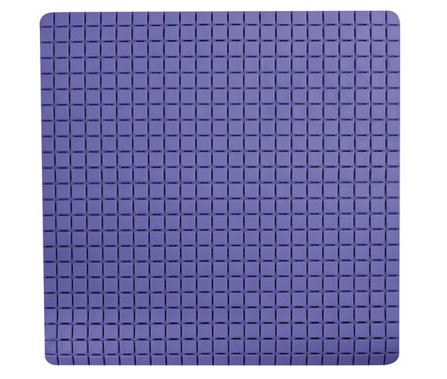 Alfombra De Baño Quadro Premium 54x54 Morado