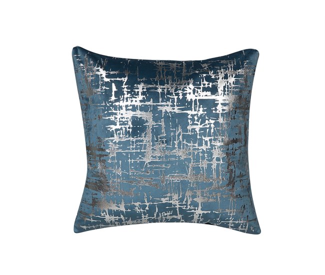 Beliani Cojín decorativo GARDENIA 45x45 Azul
