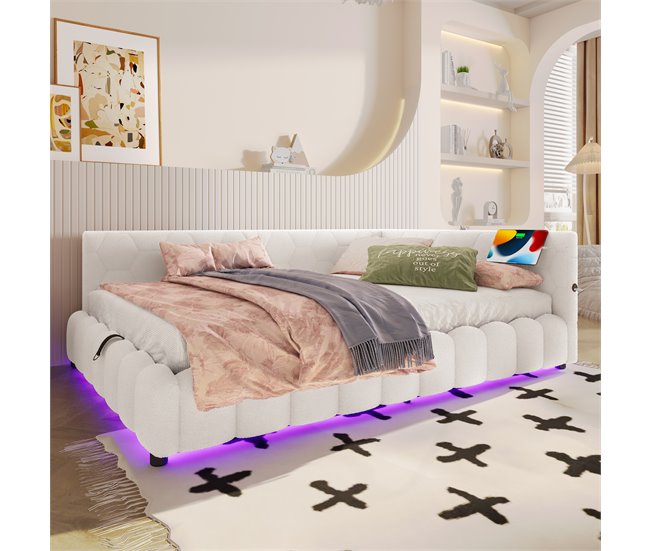 Canapés abatibles Blanco