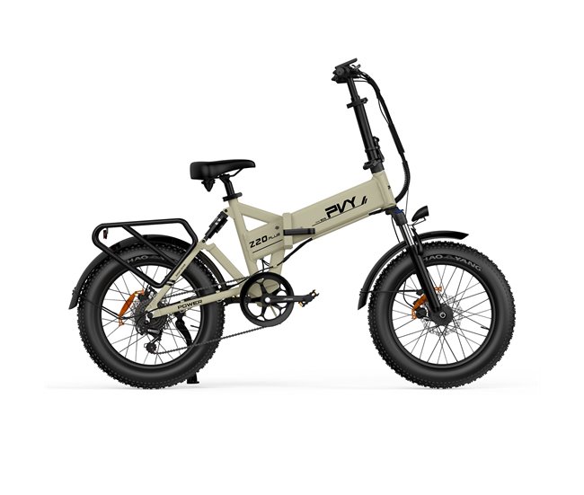 Bicicleta Eléctrica PVY Z20 Plus 1000 - Motor 250W Beige