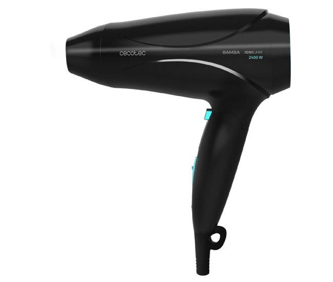 Secador IoniCare 5450 Power&Go Pro Fire Cecotec Negro