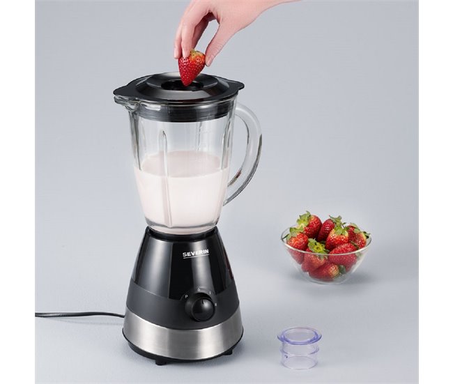 Batidora de vaso Severin SM 3718 - 1.5 L 550 W Negro