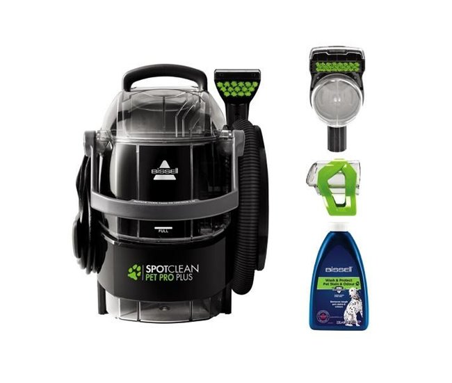 Aspiradora en seco y húmedo SPOTCLEAN PET PRO Negro