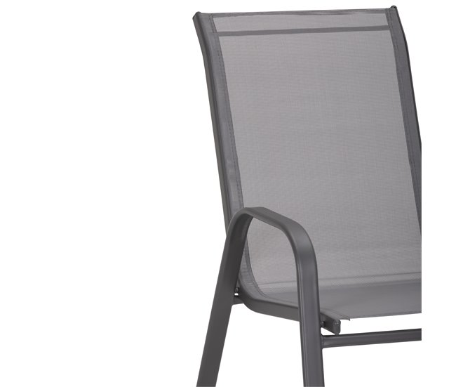 Silla de jardín SORA color gris  Gris