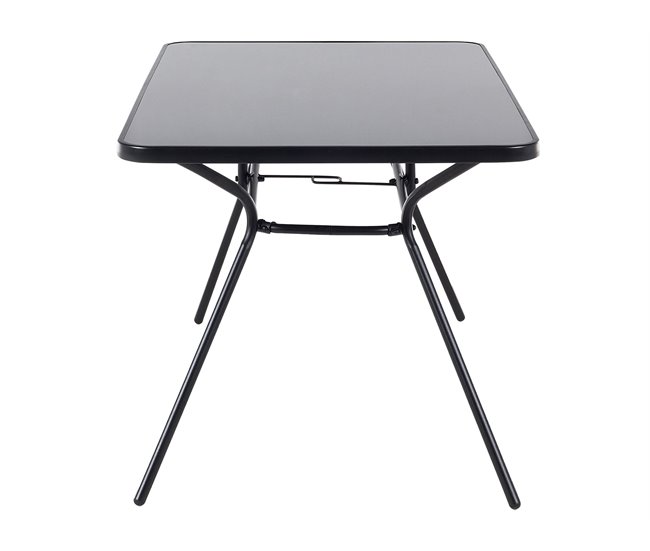 Beliani Conjunto de comedor LIVO Negro