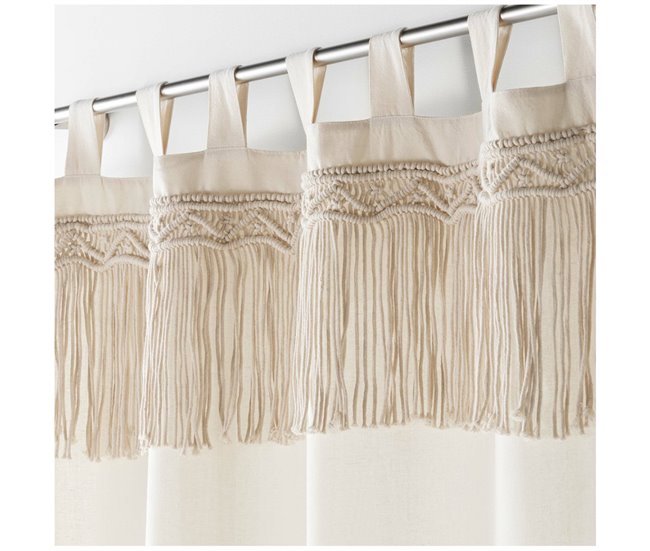 Acomoda Textil – Barra de Cortina Extensible de Metal 