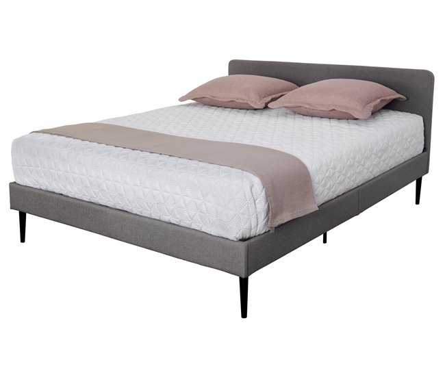Cama STAR 150x190cm color gris Gris