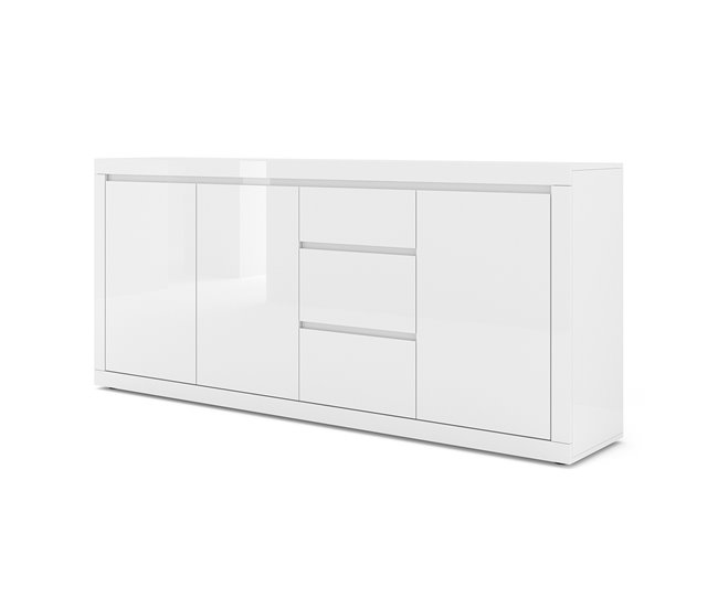 Bufé 3 puertas 3 cajones Olia Blanco