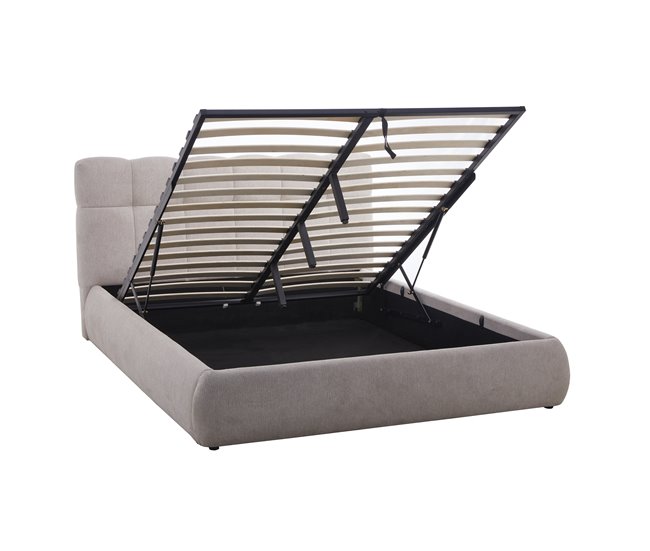 Cama WALDORF 150x190cm color beige Beige