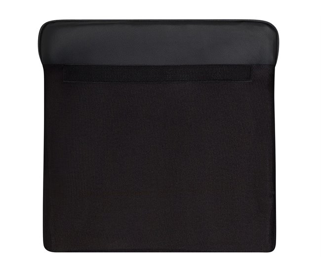 Beliani Sillón CHESTERFIELD Negro