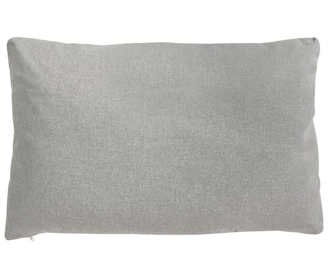 Beliani Sofá de jardín Aluminio SENISE Gris