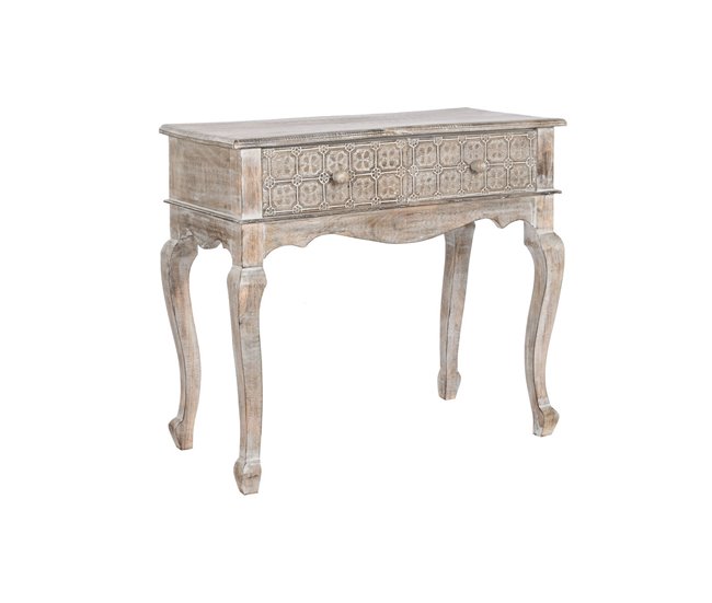 Recibidor con 2 Cajones Blanco