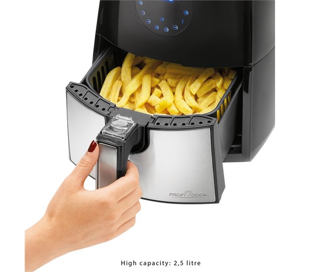 Freidora de aire Proficook FR 1147 H Negro