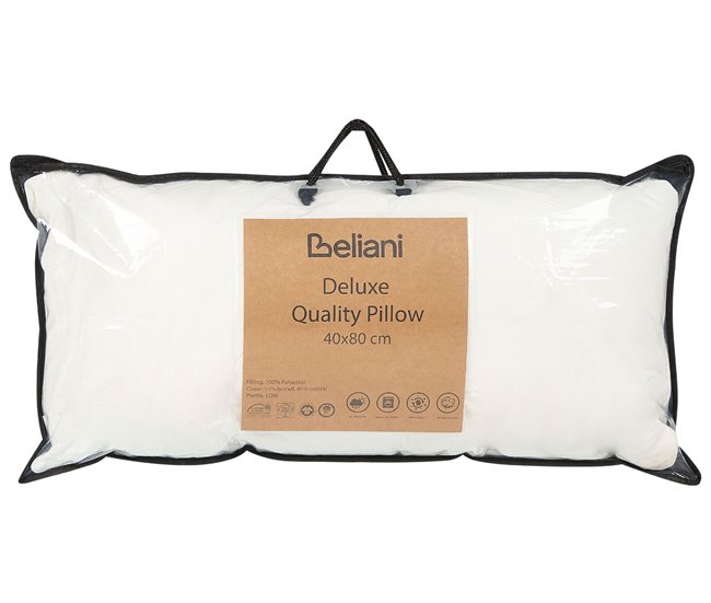 Beliani Almohada TRIGLAV Blanco
