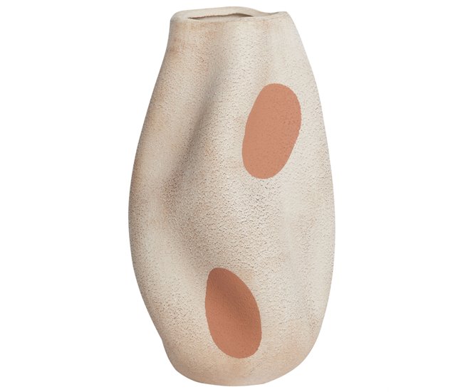 Beliani Jarrón para flores BATOIDEA Beige