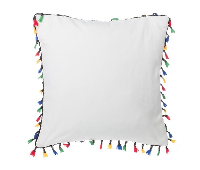 Beliani Cojín decorativo MALLOW Multicolor