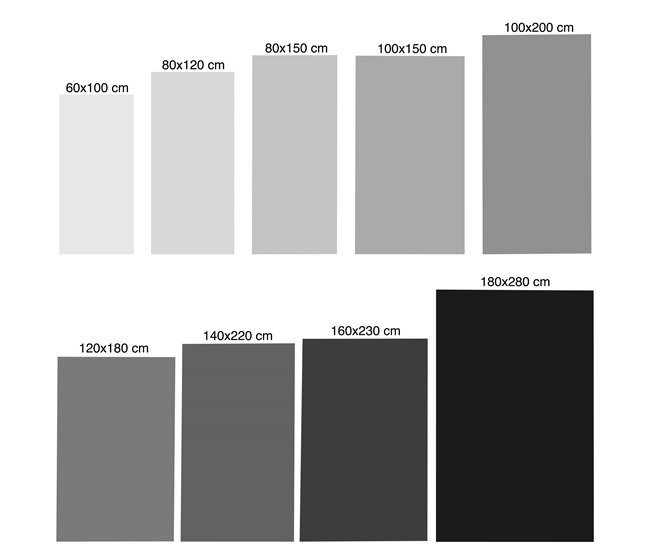Alfombra De 80 X 150Cm 150x80 Crema