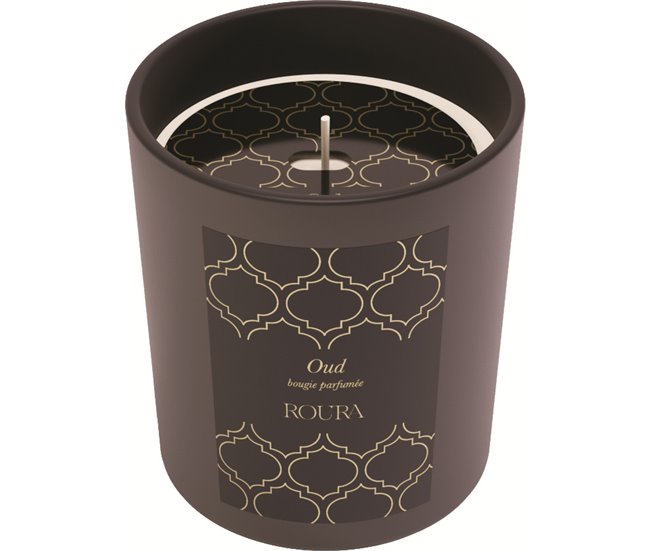 Vela perfumada ARABIAN oud 8,5x7cm  Negro