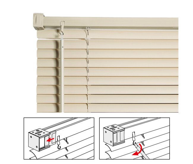 Persianas Venecianas de Aluminio con Cordón 