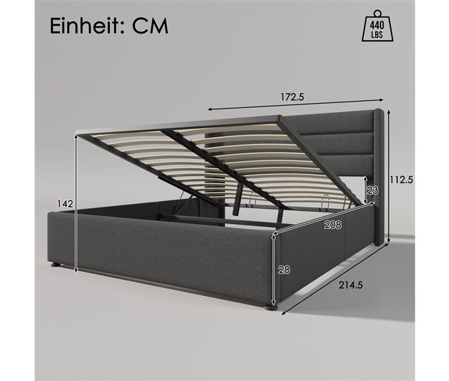 Canapés abatibles Gris