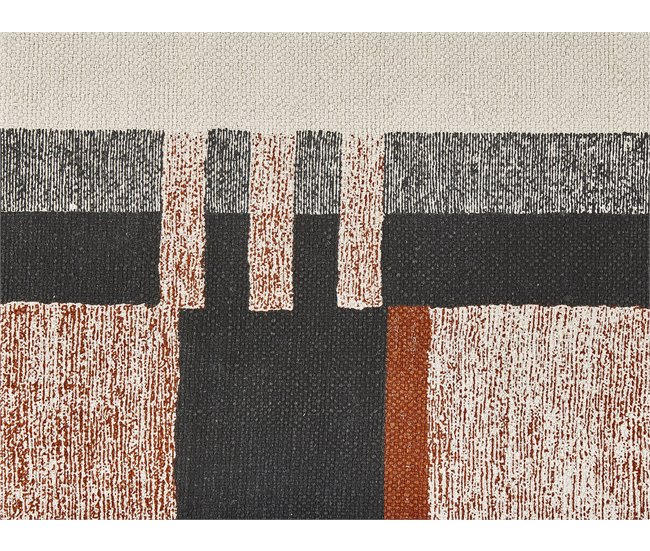 Beliani Alfombra de pelo corto KAKINADA 160x230 Multicolor
