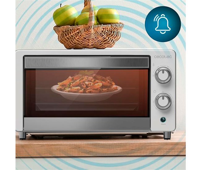 Cecotec Horno de sobremesa Bake Toast 1090 Blanco