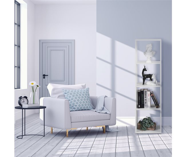 Estantería CUBOX 4 huecos Blanco