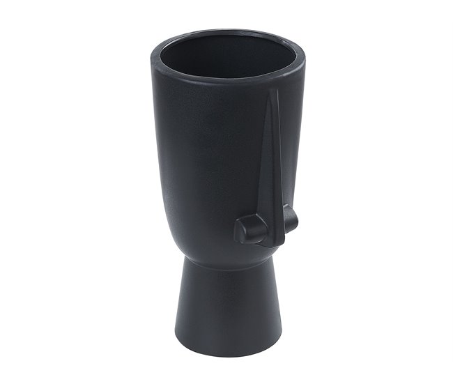 Beliani Jarrón para flores ARTEMIS Negro