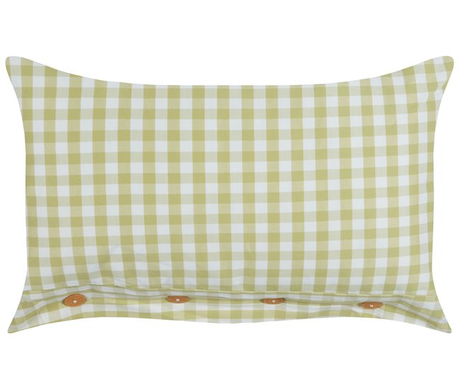 Beliani Cojín decorativo TALYA 40x60 Verde