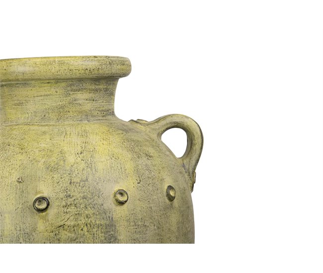 Anfora Terracota Envejecido Amarillo