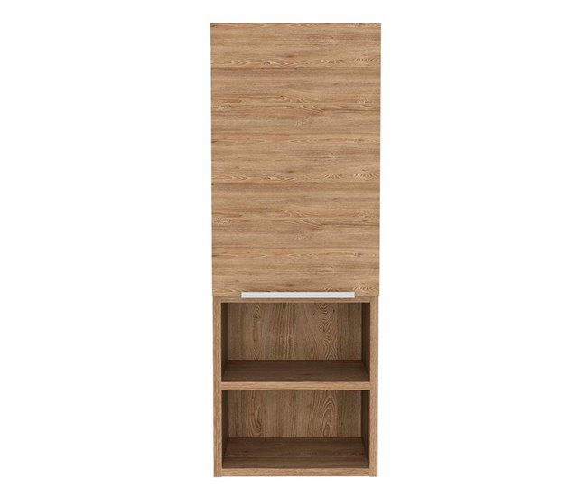 Armario de Pared baño Mila, con estantes Beige