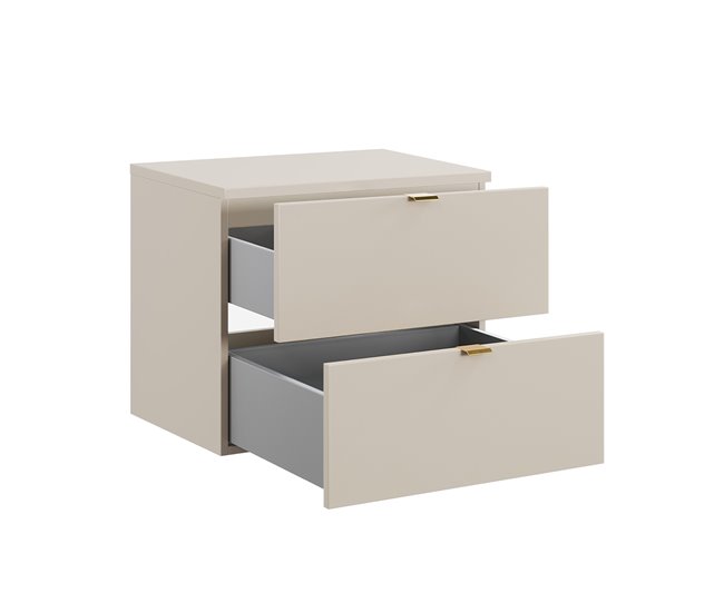 Mueble bajo lavabo encimera Azel 60 Beige
