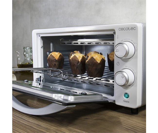 Cecotec Horno de sobremesa Bake Toast 1090 Blanco