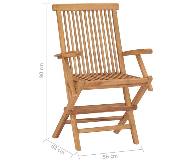 Sillas de jardin Marron