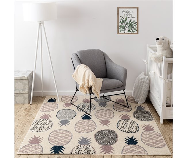 Alfombra HEOS 78464 Piña 190x270 Crema