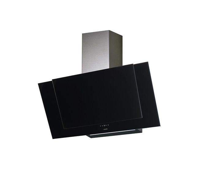 Campana decorativa pared inclinada CATA VALTO 700 XGBK Negro